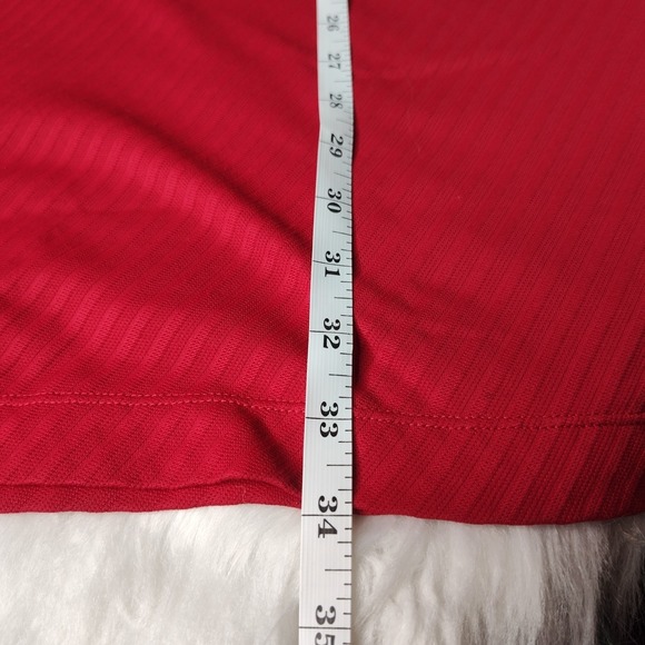 Nike Fit Dry Polo Shirt Mens Red Tiger Woods Collection XL - Picture 8 of 8